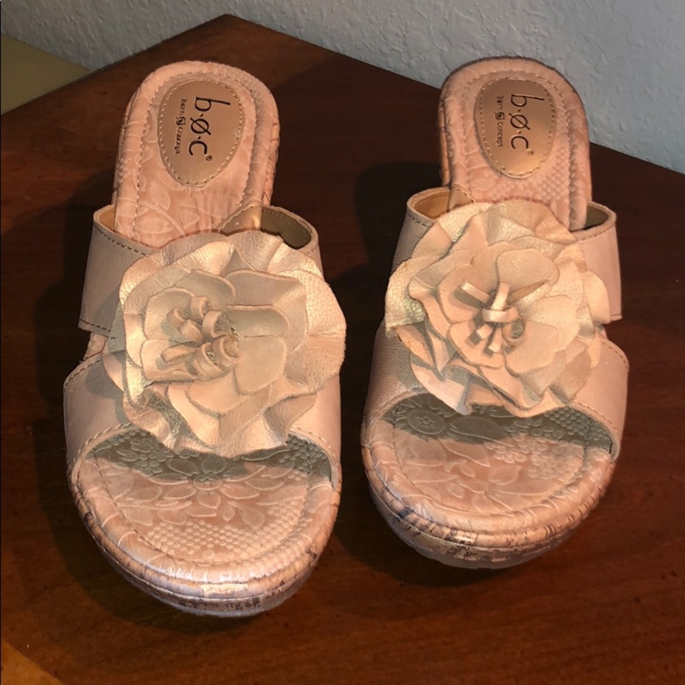Tan B.O.C wedges